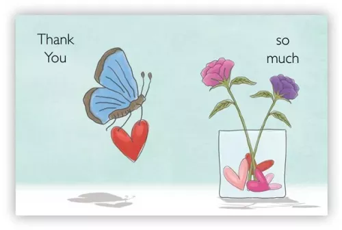 Thank You So Much, Greeting Card