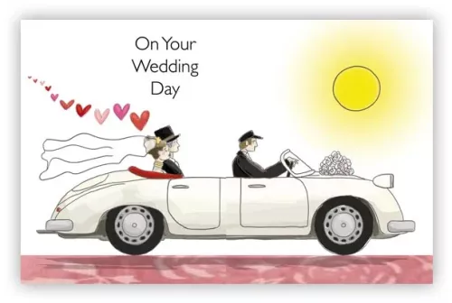 On Your Wedding Day, Greeting Card