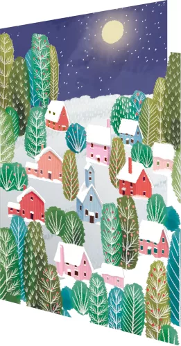 Heart of the Forest  Lasercut Christmas Card single