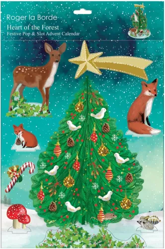Heart of the Forest AC Large Pop & Slot 3D Advent Calendar