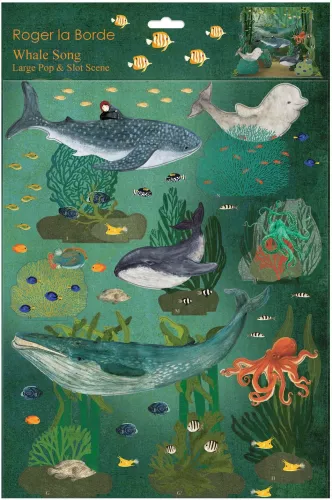 Whale Song Pop & Slot Activity Set