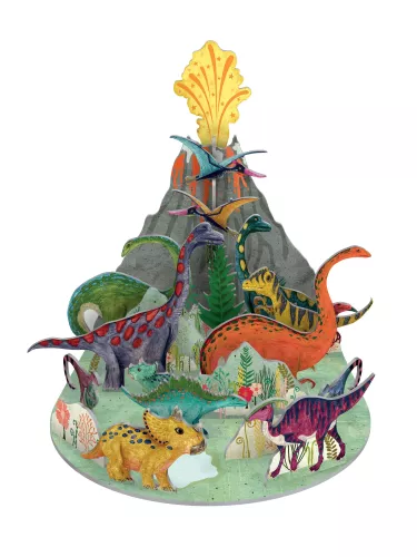 Dino Mighty Pop & Slot Activity Set