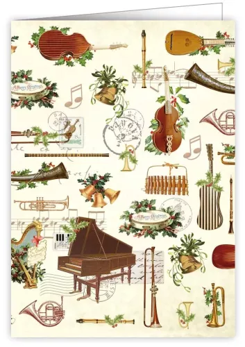 Xmas Orchestra, Greeting Card