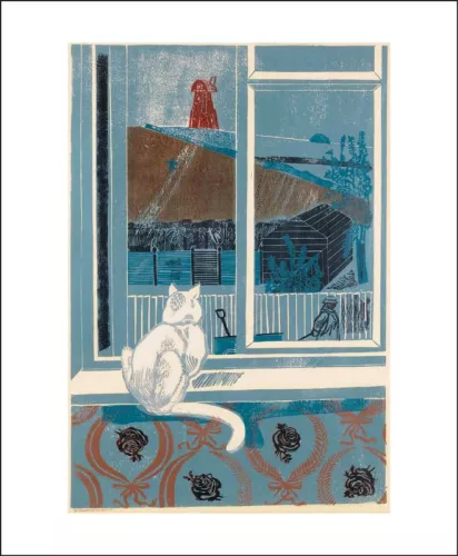 Great Bardfield Windmill, Greeting Card