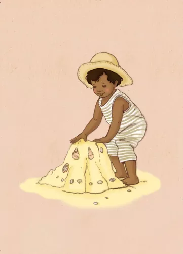 My Sandcastle, Postcard