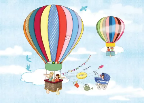 Fly Away (up and away), Postcard