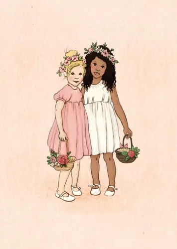 Blossom Buddies, Postcard