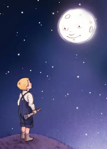 Man in the Moon, Postcard