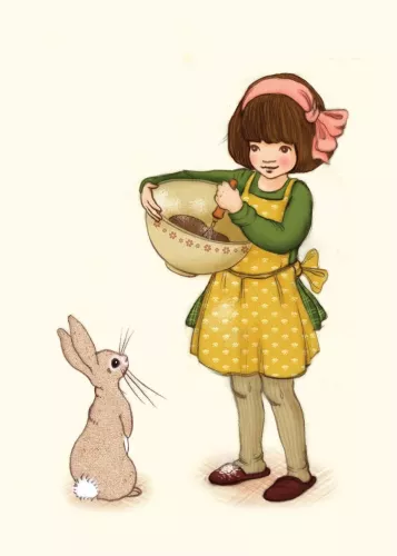 Baking with Belle, Postcard