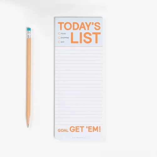 Today’s List Make-a-List Pad