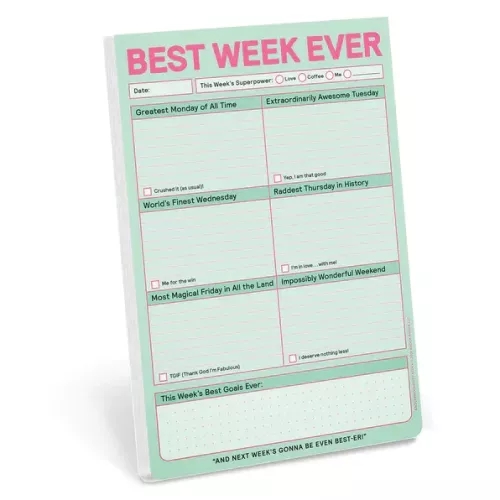 Best Week Ever Pad