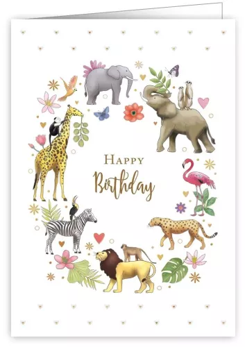 Safari, Greeting Card