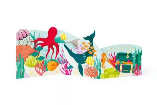 Under The Sea, Greeting Card