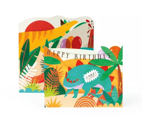 Dinosaurs, Greeting Card