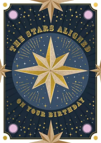 The Stars Aligned, Greeting Card