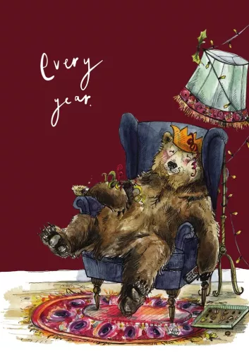 Every Year Bear, Greeting Card
