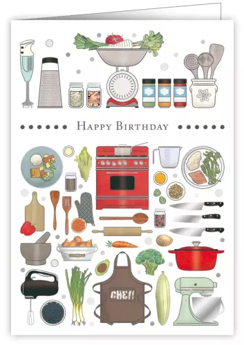 Kitchen, Greeting Card