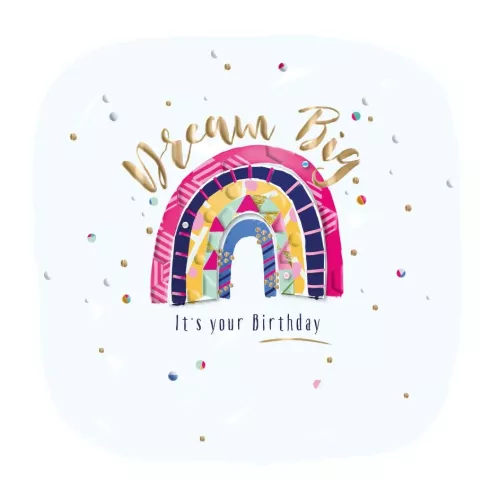 Strawberry Fizz, Greeting Card