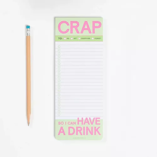 Crap Make-a-List Pad