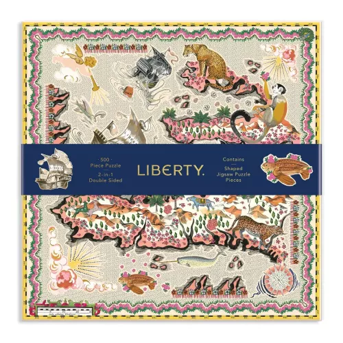 Liberty London Maxine Double-Sided 500 Piece Puzzle