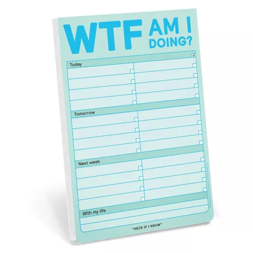 WTF Am I Doing? Pad (Pastel Edition)
