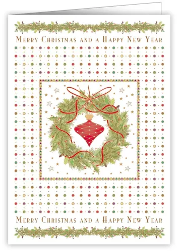 Christmas Greeting Card, 8345