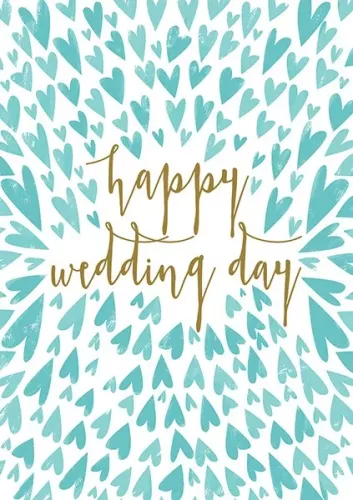 Happy Wedding Day, Greeting Card
