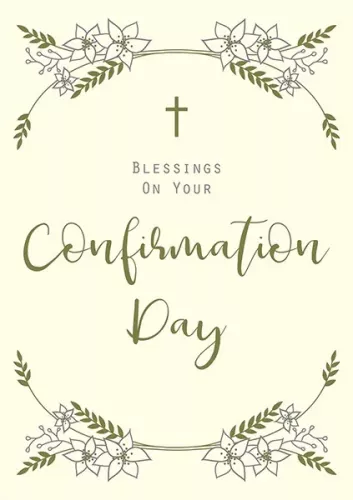 Blessings On Your Confirmation, Everyday Single Card