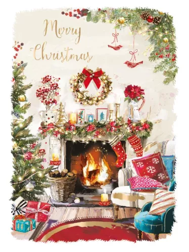 Cosy Christmas, box with 8 Christmas cards