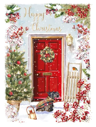 Warm Welcome, box with 8 Christmas cards