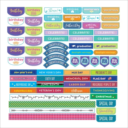 Plan It! A Sticker Book For All Your Productivity Needs