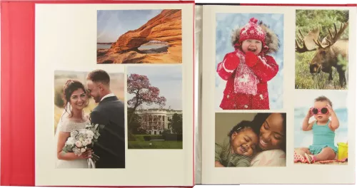 Photo Album Burgundy