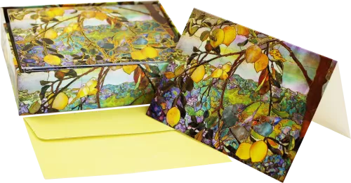 Tiffany Lemon Tree Note Cards