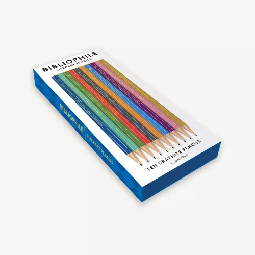 Bibliophile Literary Pencils