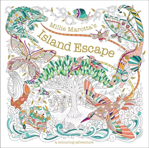 Millie Marotta's Island Escape, Colouring Book