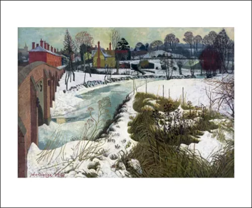 The Bridge, 1963 by John Aldridge,  Greeting Card