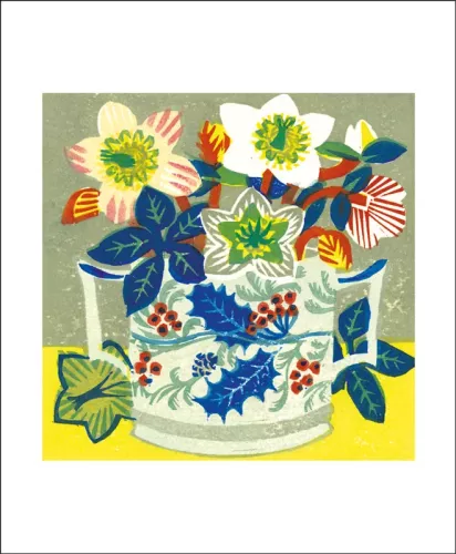 Rose de Noël by Matt Underwood, Greeting Card