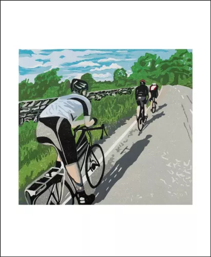 Land's End to John O'Groats by Sarah Weston, Greeting Card