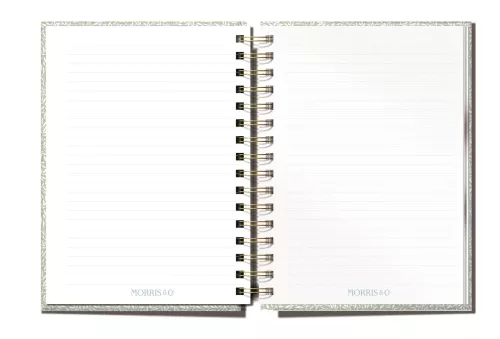 B5 Wired lined notebook, William Morris