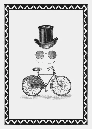 A Gentleman's Accessories, Dubbelvikt Kort