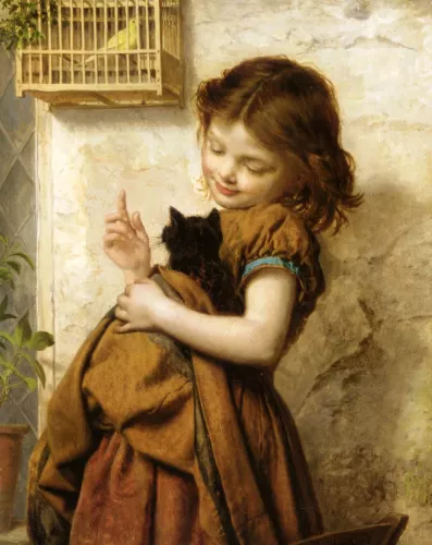Her Favorite Pets, Dubbelvikt Kort