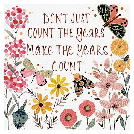 Count Years, Dubbelvikt Kort