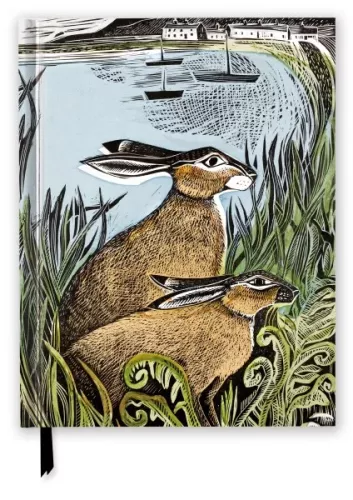 Angela Harding: Rathlin Hares (Blank Sketch Book)