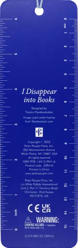 Beaded Bkmk I Disappear Into Books