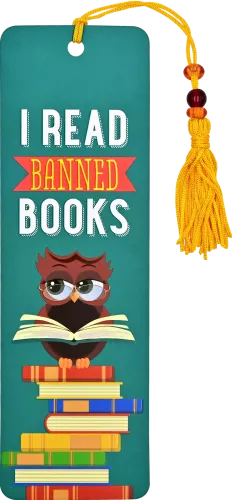 Beaded Bkmk I Read Banned Books