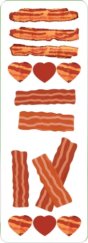 Sticker Set Bacon