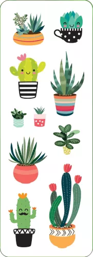 Sticker Set Succulents