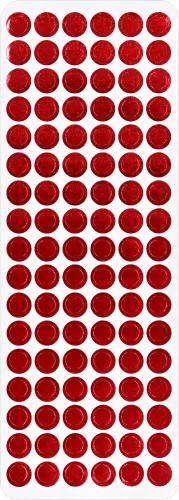 Sticker Set Color Foil Dots