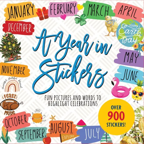 Sticker Book A Year In Stickers