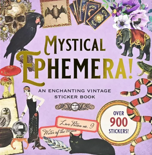Sticker Book Mystical Ephemera